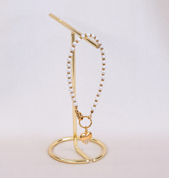 Bransoletka z naturalnych pereł 1 - obrazek 2