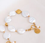 Bransoletka z naturalnych pereł