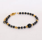 Bransoletka czarny turmalin