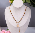 Naszyjnik jaspis obrazkowy