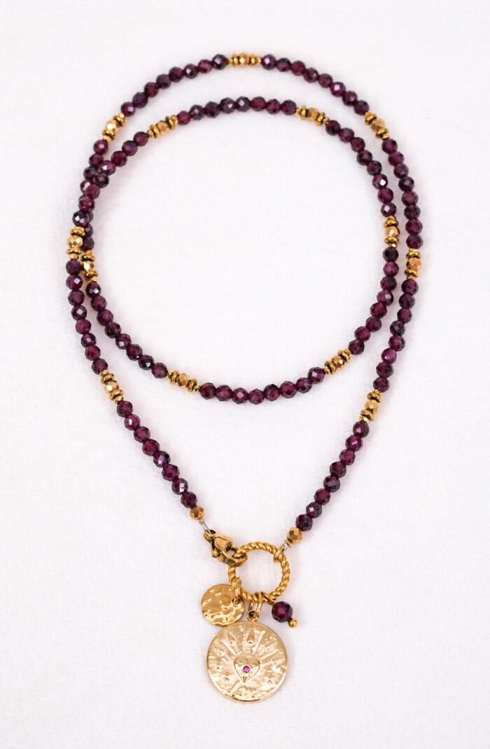 Naszyjnik granat 1 - obrazek 2