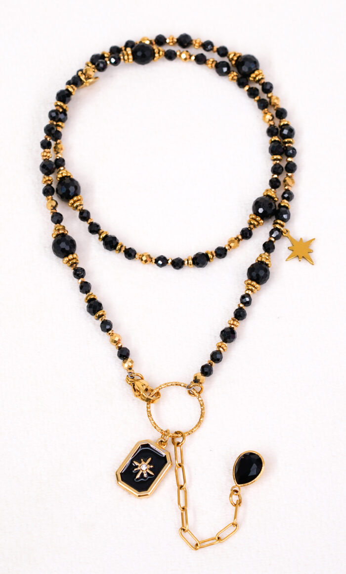 Naszyjnik spinel gwiazdka - obrazek 2