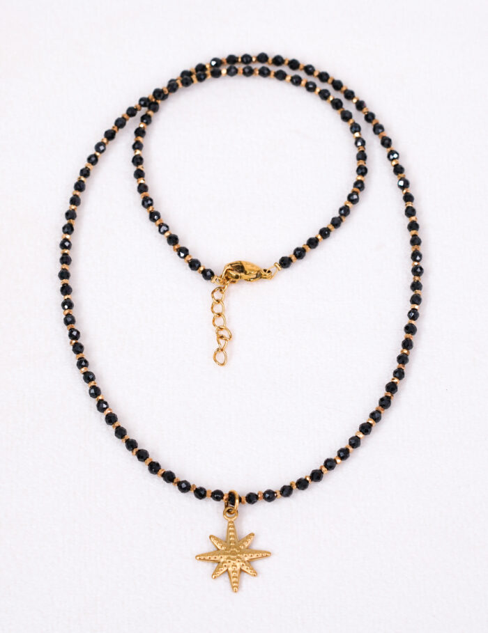 Naszyjnik turmalin gwiazdka - obrazek 2