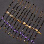 Bransoletka turmalin 4mm, zawieszka do wyboru - obrazek 2