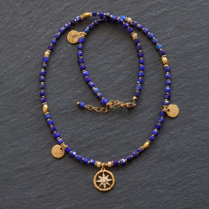 Naszyjnik lapis lazuli